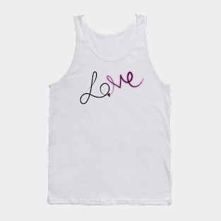 Love me heart Tank Top